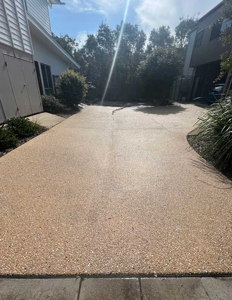 After Concrete Pressure Cleaning